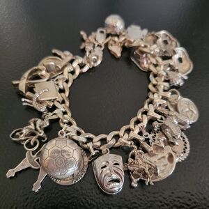 Silver Charm Bracelet